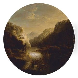 Falls On The Hudson by Robert Havell Jr.