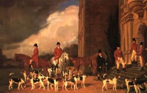 Sir John Cope With His Hounds At Bramshill House Sir John Cope With His Hounds At Bramshill House