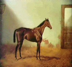 'donovan' Winner Of The St. Leger And The Derby by Alfred Charles Havell
