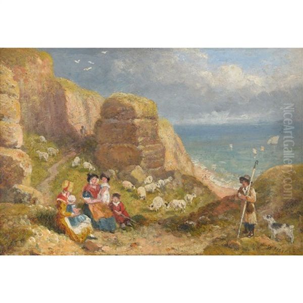 Welsh Figures At Little Ormes Head, Llandudno - view 1