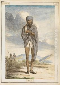 A Sikh In A Landscape by Solvyns, Franz Balthazar