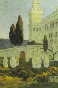 Algeroises Au Pied De La Mosquee Abd-el-tahmane Algeroises Au Pied De La Mosquee Abd-el-tahmane