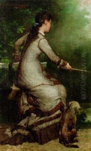 A Lady Fishing