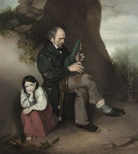 The Limerick Piper (patrick O'brien) by Joseph Patrick Haverty
