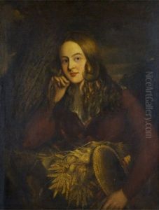 Portrait Of A Girl With Sheaves