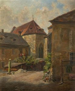 Prag, Na Frantisku-strase by Jan Trentan Havlicek