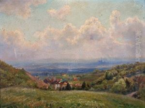 Grinzing Von Der Kobenzlstrase Gesehen Grinzing Von Der Kobenzlstrase Gesehen