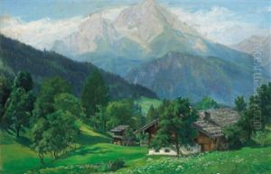 Partie Bei Berchtesgaden by Jan Trentan Havlicek