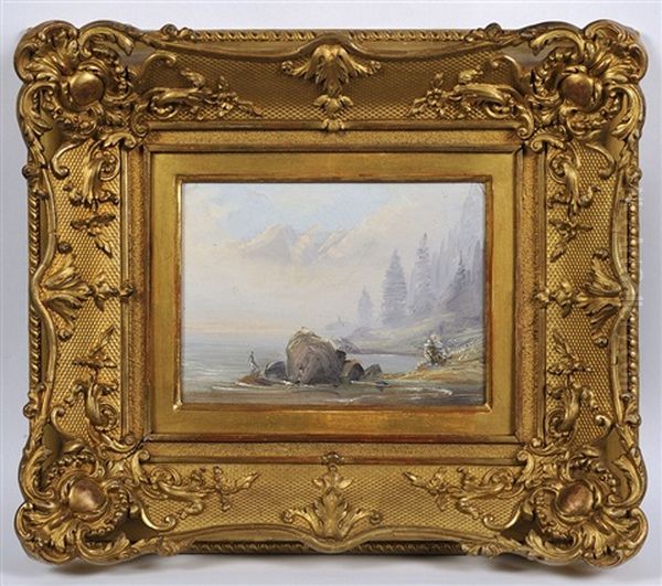 Winter Alpine Landscape - view 1