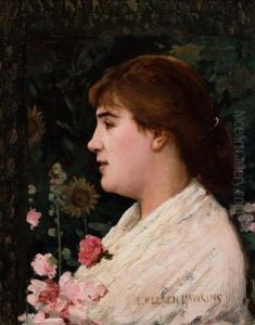 Portrait D"une Femme De Profil