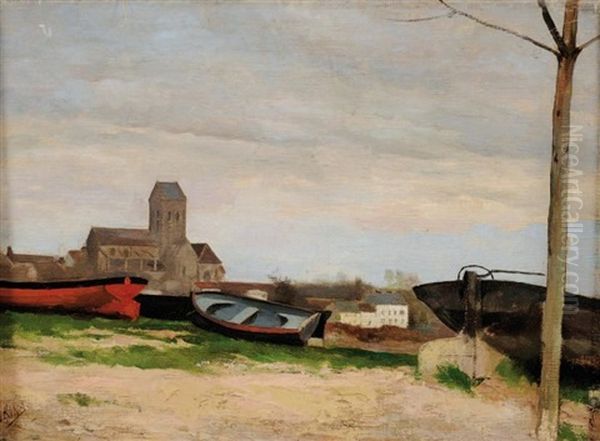 Barques Sur La Plage - view 1