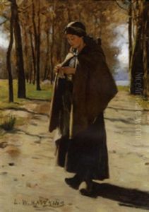La Jeune Paysanne by Louis Welden Hawkins