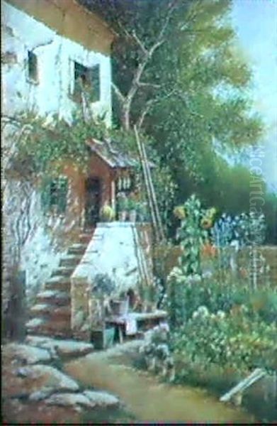 Bluhender Bauerngarten In Der Wachau - view 1