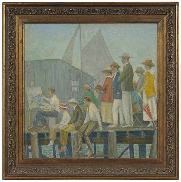 Plein Air In Provincetown - view 1