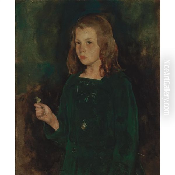 Girl In Green - view 1