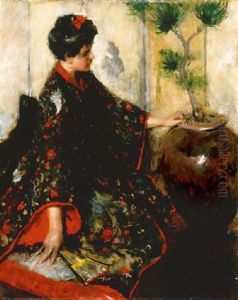 The Kimono Girl by Charles Hawthorne
