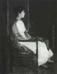 Seated Woman In Profile by Charles Hawthorne