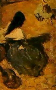 Two Women On The Beach by Charles Hawthorne