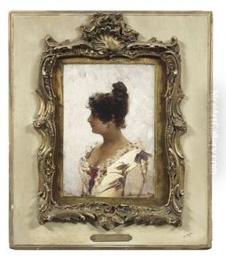 Portrait Of A Beauty by Bernardo Hay