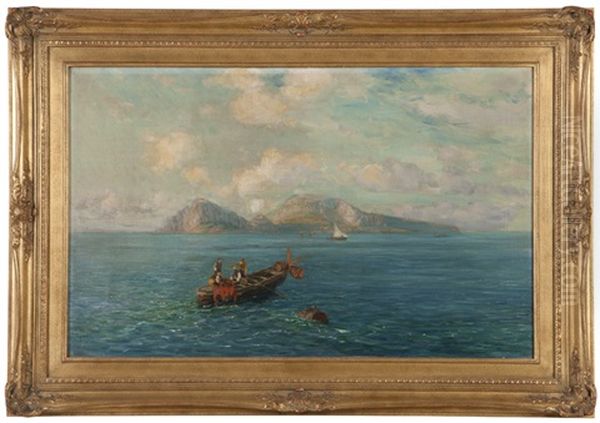 View Of Fishermen And Capri - view 1