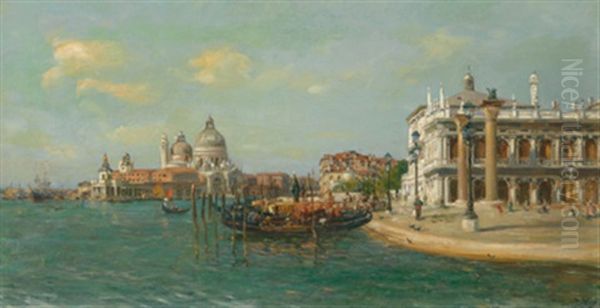 Venedig, Blick Auf Santa Maria Della Salute - view 1