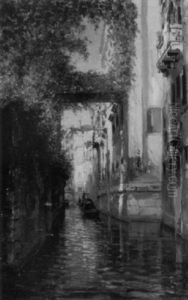 Venetian Canal by Bernardo Hay