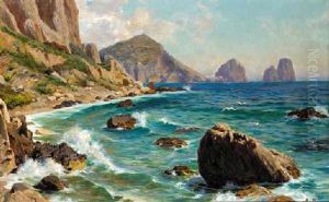 The Coast Of Capri by Bernardo Hay