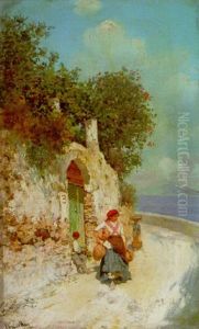 Wassertragerinnen Auf Capri