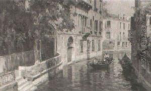 Venetian Scene by Bernardo Hay