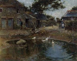 The Duck Pond by James Hamilton Hay