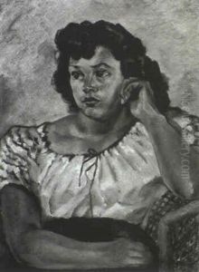 Portrait Of A Woman by Miki McCrossen Hayakawa