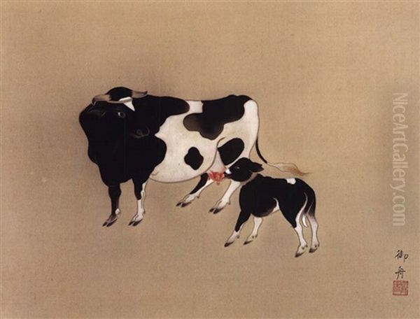 Cow And Calf - view 1