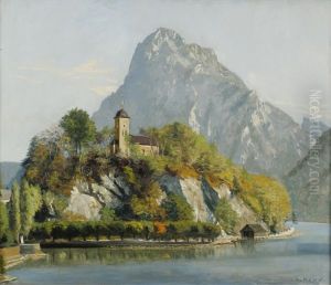 Blick Auf Traunkirchen by Karl Hayd