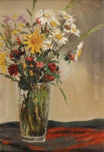 Wiesenblumenstrauss by Karl Hayd