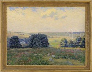 Panoramic Summer Landscape by Charles Henry Hayden