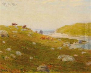 Pasture By The Shore by Charles Henry Hayden