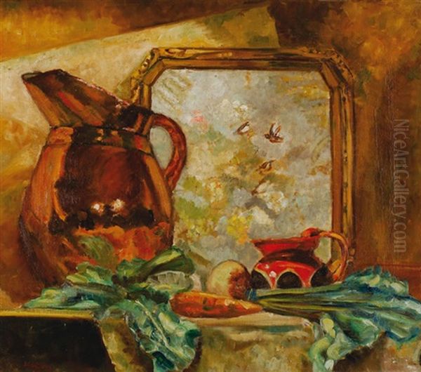 Utensils Opposite The Mirror - view 1