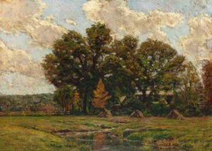 Autumn Landscape by Edward Parker Hayden