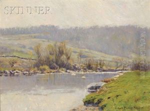 River In Spring by Edward Parker Hayden