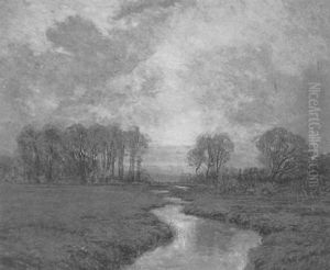 A View Of The Marsh by Edward Parker Hayden