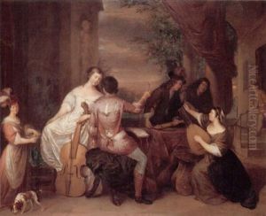 A Musical Party by Reinier De La Haye