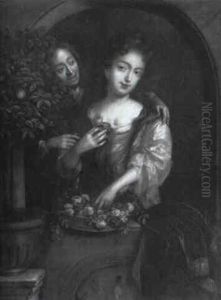 Lovers In A Niche by Reinier De La Haye