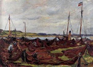 Fischernetze by Hans von Hayek