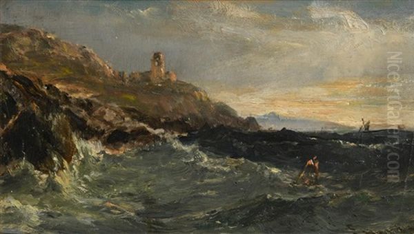 The Mumbles Lighthouse - view 1
