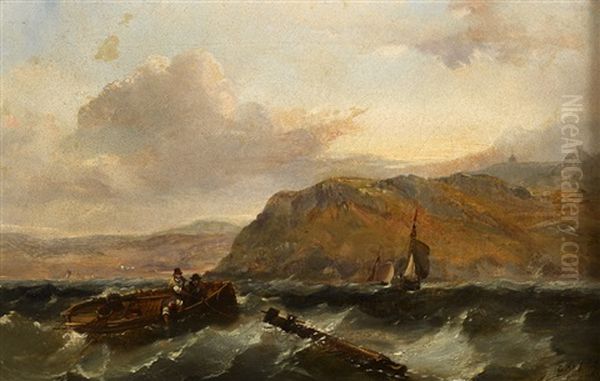 Trawling Off Dalkey Island - view 1