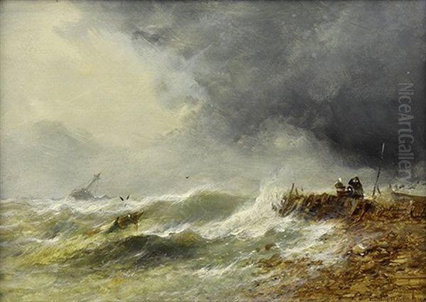 Storm Off The Irish Coast - view 1