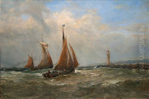 Irish Trawlers, Dublin Bay - view 1