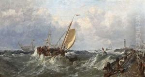 Rough Seas Off The Coast