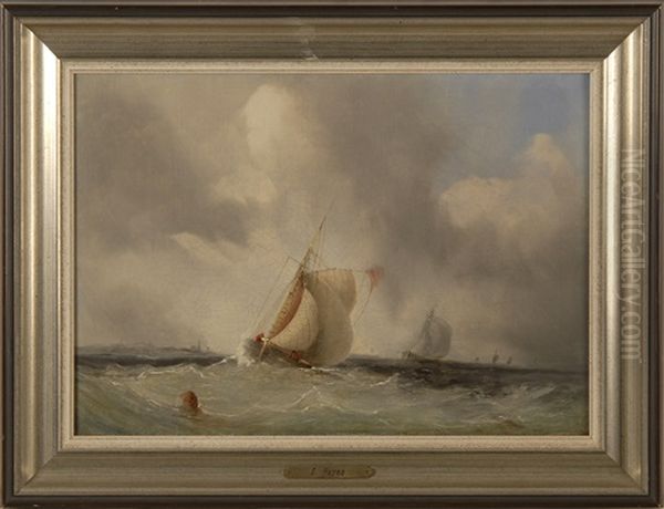 Ships Off The Coast - view 1