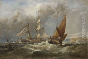 Hayes Ro Shipping Offshore by Edwin Hayes